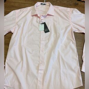 Light Pink Formal Dress Shirt Size M-L